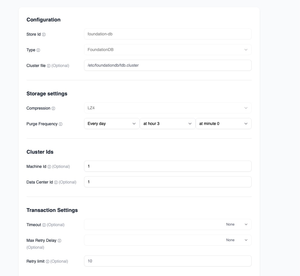 Stalwart Mailserver Store IDs