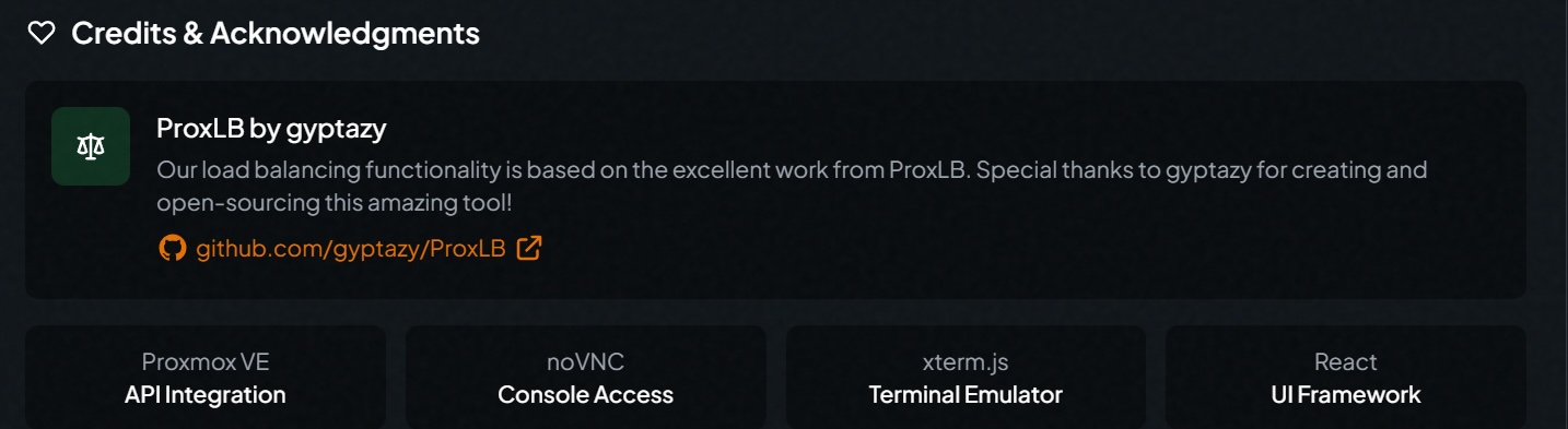 PegaProx with ProxLB Integration for VM Resource Scheduling
